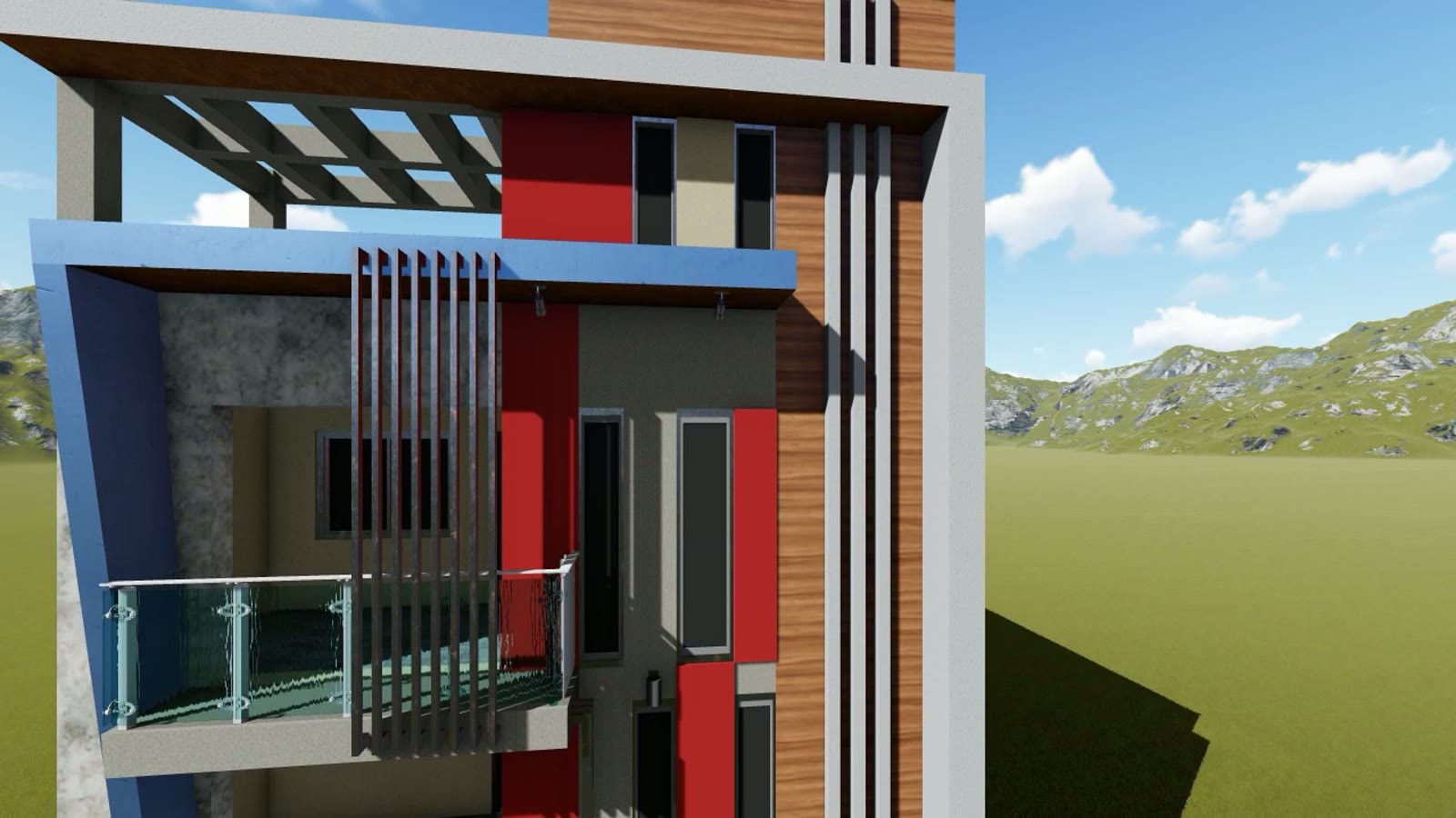 Hillside Modern House