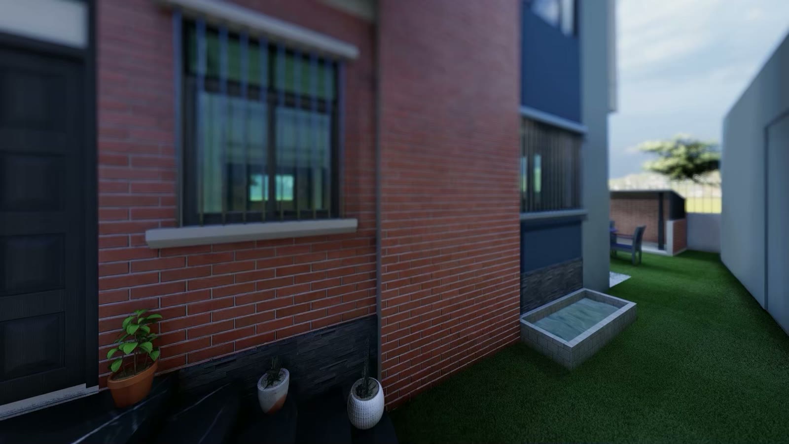 Roof terrace — dining deck